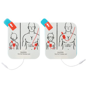 Electrodos Trainer desfibrilador AED X3